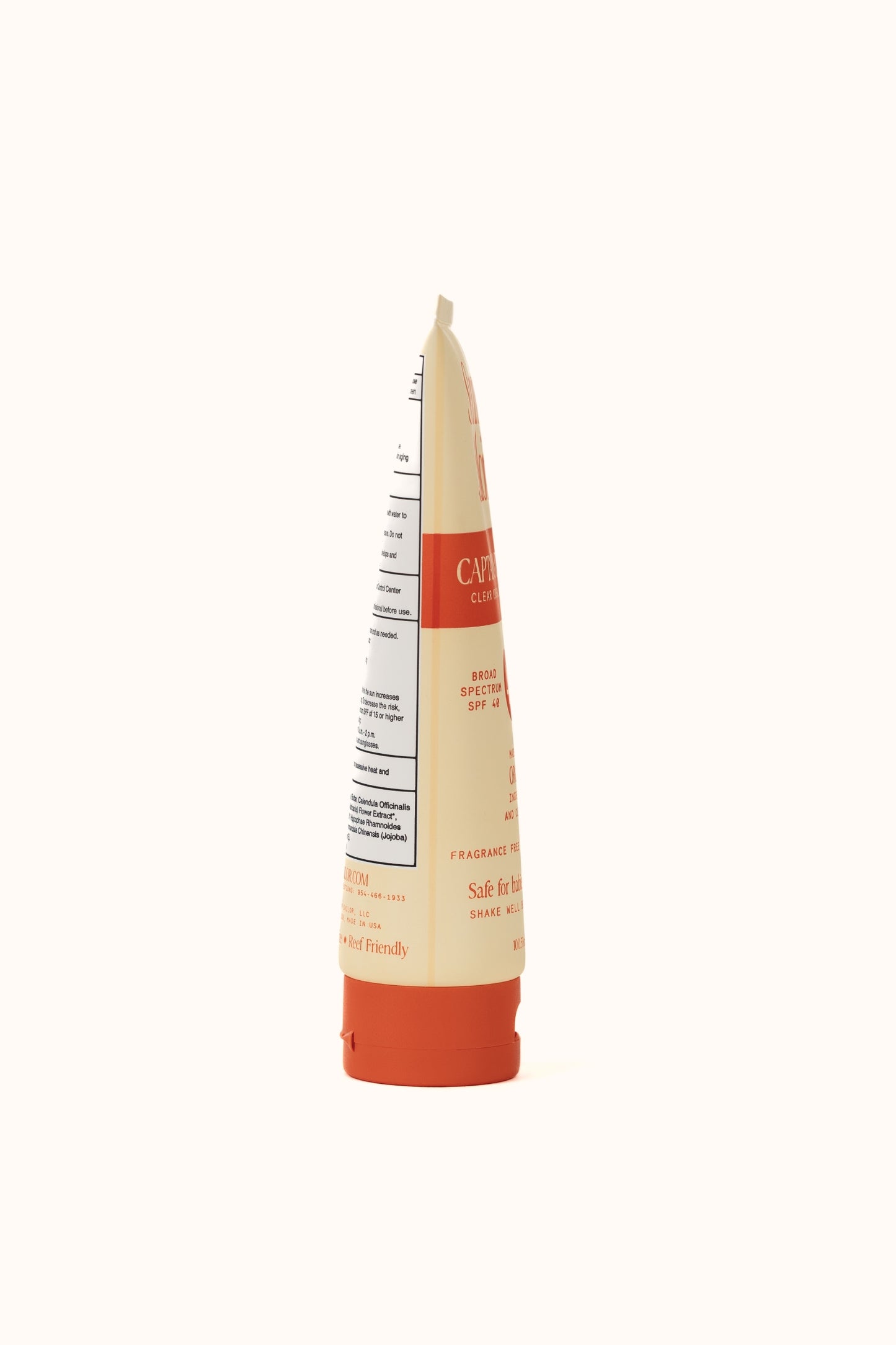 CAPTAIN’S CLASSIC CLEAR MINERAL LOTION SPF 40