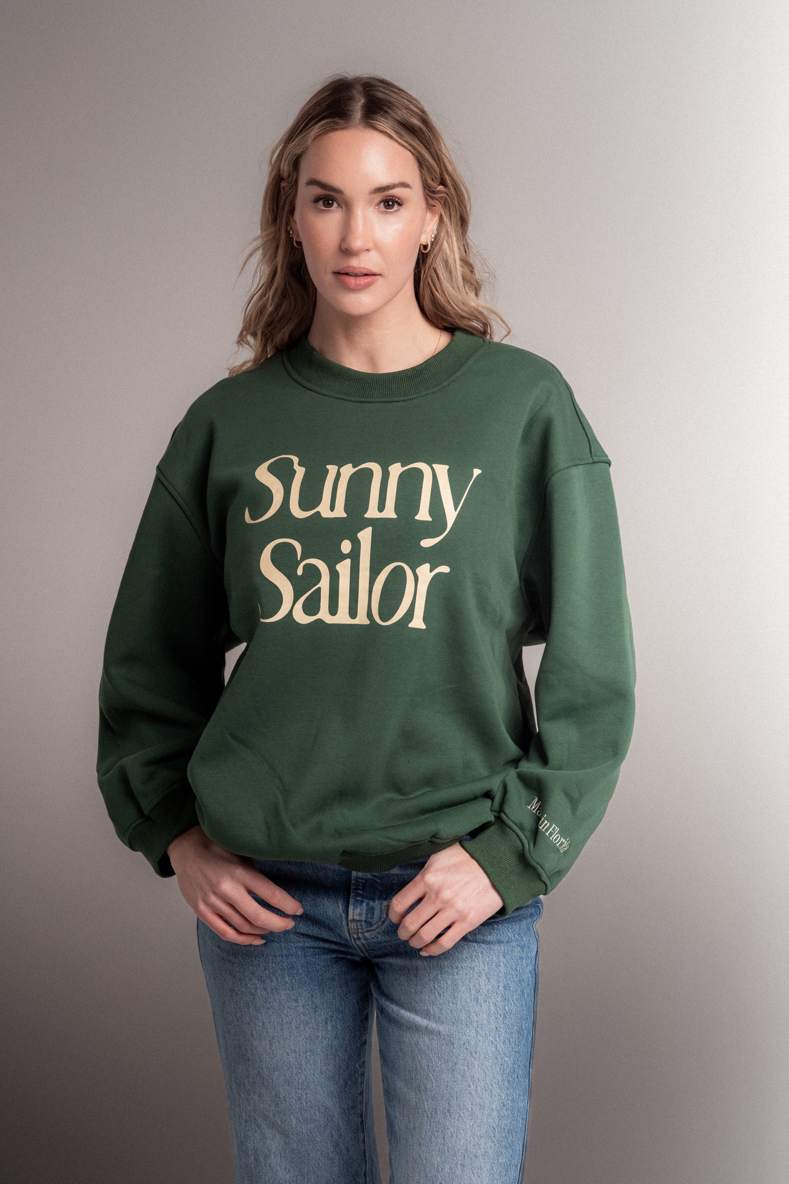 トップス sunny SUNNY_SAILOR_GREEN_SWEATER.jpg